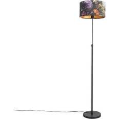 QAZQA svart Golvlampa