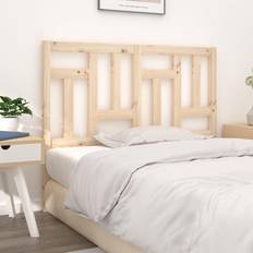 vidaXL De Cama Madera Maciza De Pino 185 x 4 x 100 cm - Marrón Cabecero