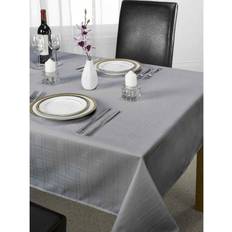Emma Barclay & Sons Chequers Tablecloth Green, Silver