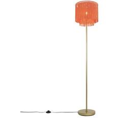 Rose Lampes sur Pied QAZQA Franxa Lampadaire 1 Lumière H 1600 mm Rose Lampe sur Pied