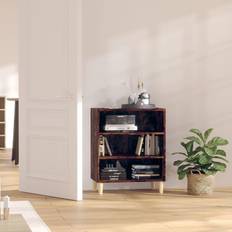 vidaXL Skänk rökfärgad Sideboard