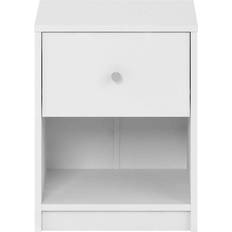 White Bedside Tables Furniture To Go May 1 Drawer Bedside Table