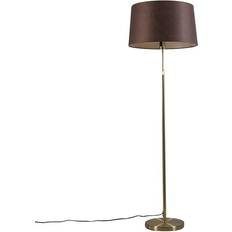 QAZQA Gold/Brass 45cm Floor Lamp