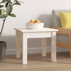 vidaXL White, 35 Solid Pine Coffee Table