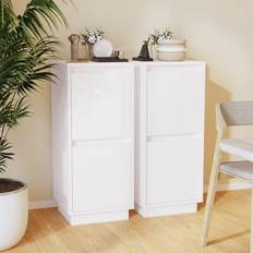 vidaXL Dressoirs 2 St 31.5 x 34 x 75 cm
