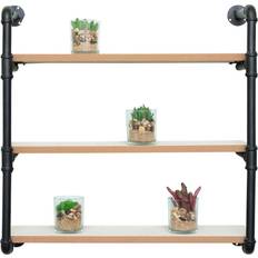 Geko Black Pipe & Shelving System
