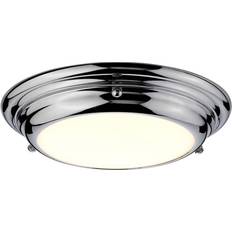 Steel Ceiling Flush Lights Elstead Lighting Welland Mini Ceiling Flush Light