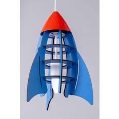 Glow Kids Rocket Ceiling Pendant Lamp