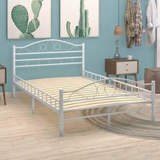 Beuken Bedframes vidaXL Lattenbodem met 17 Latten 70x200 cm