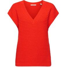 Esprit Dam Tröjor Esprit Dam 122EE1I321 Tröja - 630/Red