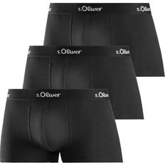 s.Oliver RED LABEL Bodywear LM Herr Hipster Basic x boxershorts, röd blå vit, passar (3-pack) Röd blå vit