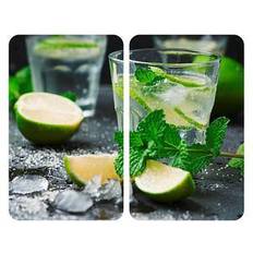 Grøn Skylleknapper Wenko Universal Mojito Låg 30 x 52 cm 2 stk