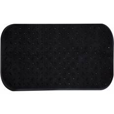 Zwart Antislip Badmatten MSV Douche Bad Anti-Slip Mat 36 x 65 cm