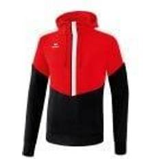 Schwarz Hoodies Erima Squad Kapuzenpullover red/black/white