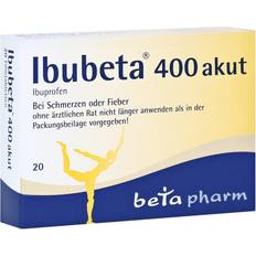 Ibuprofen Rezeptfreie Arzneimittel IBUBETA 400 akut Filmtabletten 20 St.