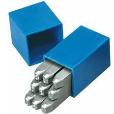 Martelli a punta diritta Gedore 8605140 Kit Lettere Altezza 6 mm Martello a punta diritta