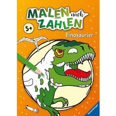 Barato Sets de creatividad Ravensburger Malbuch Malen nach Zahlen: Dinosaurier