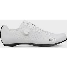 Shoes Fizik Tempo Decos Carbon Wide Fit Road Shoes White/Black