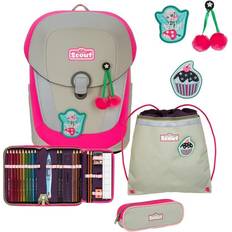 Scout Sunny II Schulranzen-Set 4tlg Pink Cherry