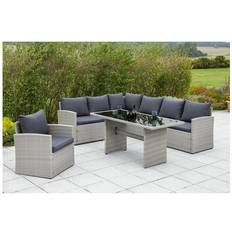 Gartenmöbel Merxx Lanzarote Eckset Lounge-Set