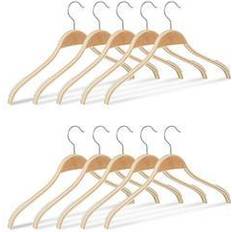 Appendini Relaxdays Set 10 Grucce in Legno 42 cm Appendino