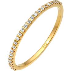 Ringe Ring Geo Microsetting Diamant (0.125 Ct. 585 Gelbgold Elli DIAMONDS Gold