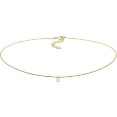 Choker halsband Elli Edelsteinkette Choker Halsband, Guld