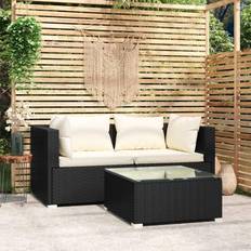 Utemöbler vidaXL 3 Loungeset