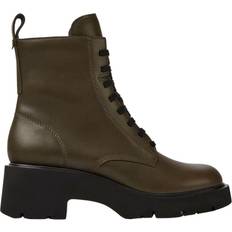 Camper Sportssko Camper Milah Boots For Women Green, 8, Smooth Leather