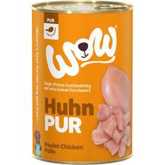 Hundenassfutter Wow Sparpaket Huhn Pur 12x400g Dose Hundenassfutter