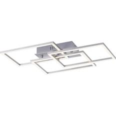 Paul Neuhaus LED Iven Dim Acier 54x33.5 cm Plafonnier