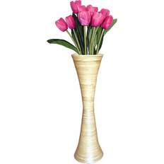 Uniquewise QI004156.N Dia. Decorative Modern Bamboo Display Vase