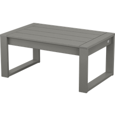 Gray Outdoor Coffee Tables Polywood EDGE Coffee