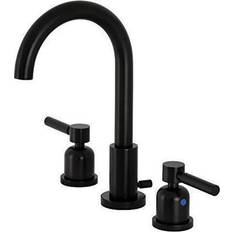 Kingston Brass Fauceture FSC8920DL Concord Widespread Bathroom Faucet Matte Black