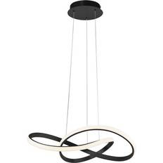 Paul Neuhaus Suspension LED Maria 3-step-dim Noire Lustre