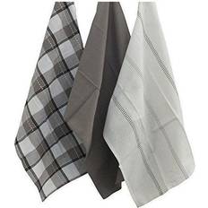Heimtextilien Kela Geschirrtuch Pasado 65x45cm 3er Küchenhandtuch Braun, Grau