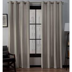 Porch & Den Loha Linen Grommet Top Curtain Panel Pair 54 x 96 V