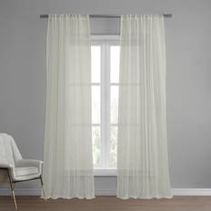 Gardiner & Tillbehör Exclusive Fabrics & Furnishings Halvt Pris Draperier Randigt Falskt Linne 50 x 84