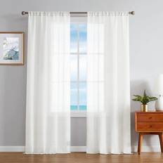 Gardiner & Tillbehör Nautica Classics Fönstergardiner Set 96.5 cm x 213.4 cm Vit