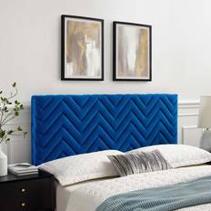 Blue Headboards modway Chevron Headboard