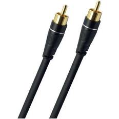 Oehlbach Select Sub Link 3 m Negro Cable de Subwoofer Hi-Fi