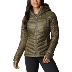 Columbia Women's Joy Peak Omni-Heat Infinity Mid Insulated Hooded Jacket - Stone Green