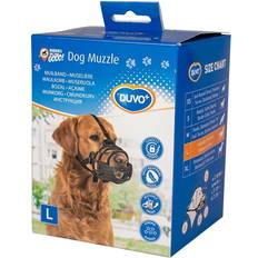 Duvo+ Rubber Dog Muzzle Duvoplus - Noir