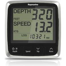 Raymarine i50 Raymarine E70149 i50 Tridata Display with Thru-Hull Transducer & 3 Line Speed