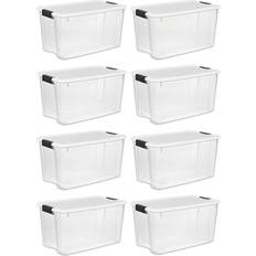 Sterilite Ultra Latch Storage Box 17.5gal 8pcs