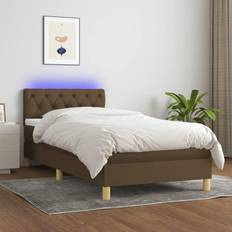 vidaXL mit Matratze & LED 80x200 cm Boxspringbett
