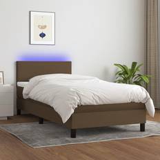 vidaXL mit Matratze & LED 80x200 cm Boxspringbett