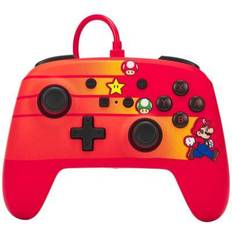 PowerA Enhanced (Speedster Mario) Gamepad Nintendo Switch Beställningsvara leveranstid kan ej upplysas
