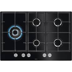 5 burner gas hob 75cm AEG HKB75820NB 5 Burner