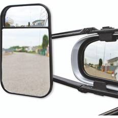 Miroirs de siège arrière IWH Caravanspiegel XL Duo 019606 Rétroviseur 220 mm x 125 mm